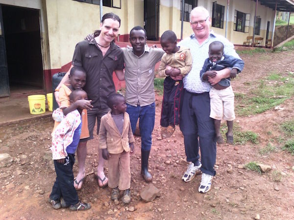 Bob en Adrie in Nyamira