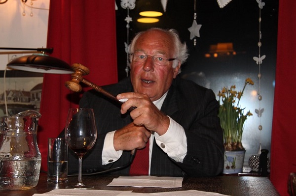 Veilingmeester Jan Ponsen